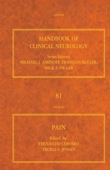 Pain: Handbook of Clinical Neurology (Series Editors: Aminoff, Boller and Swaab) (Handbook of Clinical Neurology)
