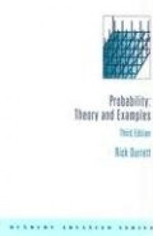 Probability: Theory and Examples, Third Edition
