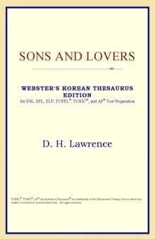 Sons and Lovers (Webster's Korean Thesaurus Edition)