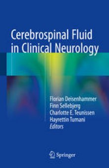 Cerebrospinal Fluid in Clinical Neurology