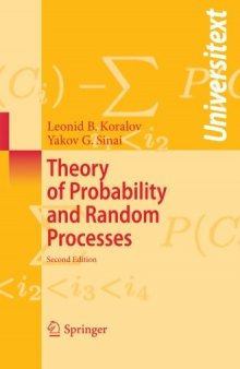 Theory of Probability and Random Processes