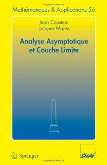 Analyse asymptotique et couche limite