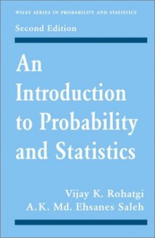 An introduction to probability and statistics  