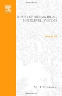 Theory of Hierarchical, Multilevel, Systems