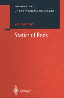 Statics of Rods