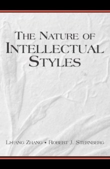 The Nature of Intellectual Styles (Educational Psychology)