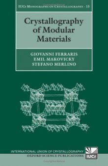 Crystallography of Modular Materials (International Union of Crystallography Monographs on Crystallography)