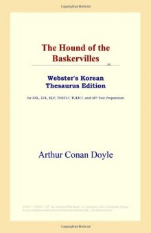 The Hound of the Baskervilles (Webster's Korean Thesaurus Edition)