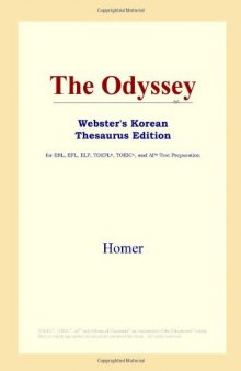 The Odyssey (Webster's Korean Thesaurus Edition)