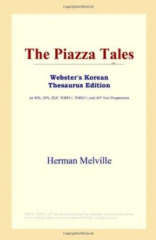 The Piazza Tales (Webster's Korean Thesaurus Edition)
