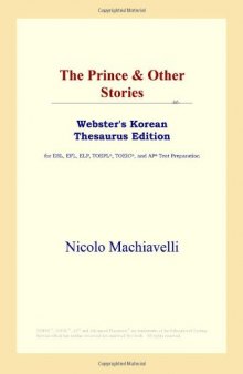 The Prince & Other Stories (Webster's Korean Thesaurus Edition)