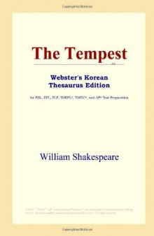 The Tempest (Webster's Korean Thesaurus Edition)