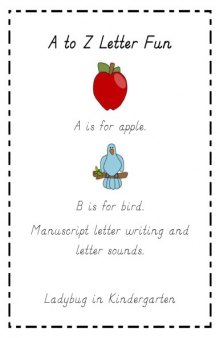 A to Z Letter Fun