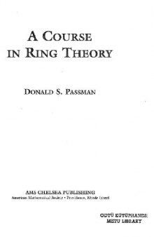 a course in ring theory