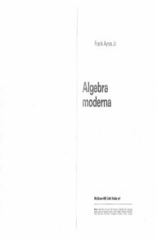 Algebra moderna : [425 problemi risolti]