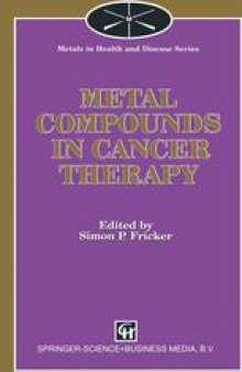 Metal Compounds in Cancer Therapy