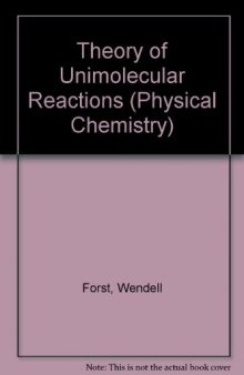 Theory of Unimolecular Reactions