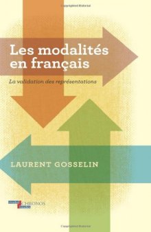 Les modalités en français: La validation des représentations