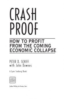 CrashProof How to Profit From the Coming Economic Collapse 