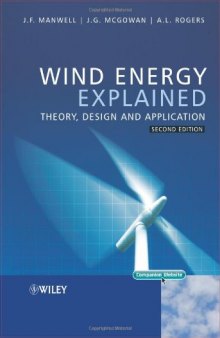 Wind Energy Explained: Theory, Design and Application, 2nd Edition  