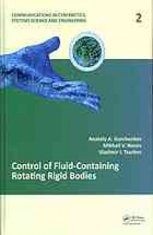 Control of fluid-containing rotating rigid bodies