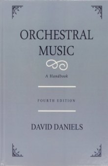 Orchestral music : a handbook