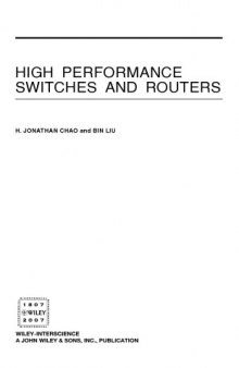 High performance switches and routers