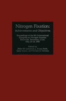 Nitrogen Fixation: Achievements and Objectives