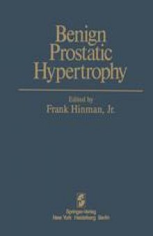 Benign Prostatic Hypertrophy