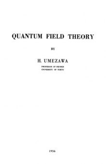 Quantum Field Theory