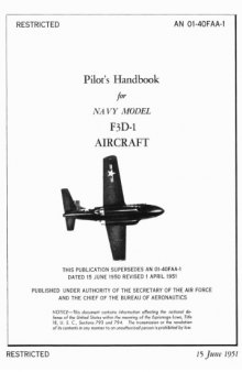 Pilots Handbook F3D-1 Skynight