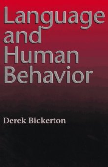 Language and Human Behavior (The Jessie and John Danz Lectures)