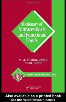 Dictionary of nutraceuticals and functional foods - Результат из Google Книги