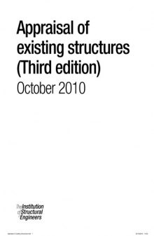 Appraisal of existing structures  