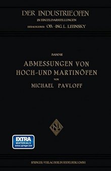 Abmessungen von Hoch- und Martinöfen