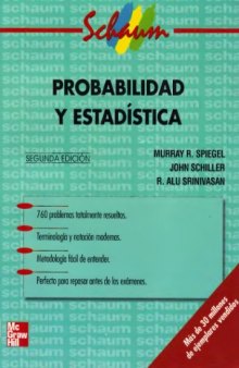 Probabilidad y estadística, 2ª edición