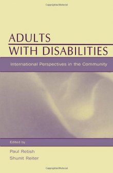 Adults with disabilities: international perspectives in the community