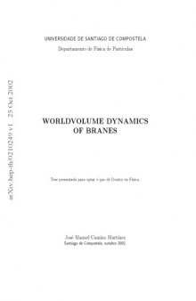 Worldvolume Dynamics of Branes [thesis]