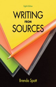 Writing from Sources, Eighth Edition    