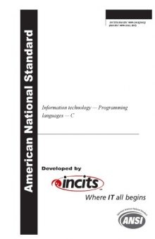 INCITS/ISO/IEC 9899-2011 - Programming Languages - C