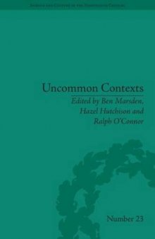 Uncommon Contexts: Encounters Between Science and Literature, 1800-1914