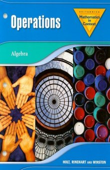 Mathematics in Context: Operations: Algebra