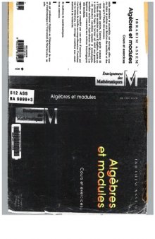 Algèbres et Modules