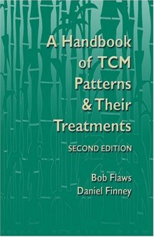 Handbook of TCM Patterns & Treatments  