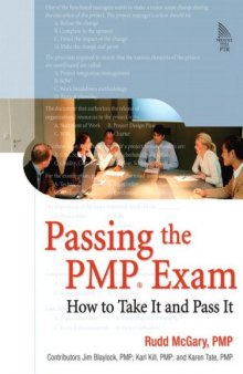 Passing the PMP(R) Exam: How to Take It and Pass It