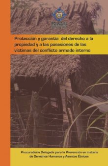 Proteccion y garantia del derecho a la propiedad y a las posesiones de la victimas del conflicto armado interno