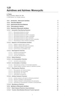 Compr. Heterocyclic Chem. III Vol. 1 Three-membered Heterocycles