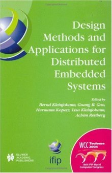 Design Methods and Applications for Distributed Embedded Systems (IFIP International Federation for Information Processing)