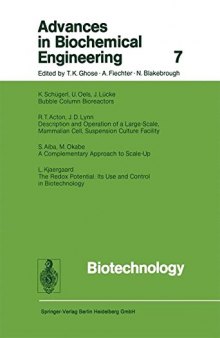 Advances in Biochemical Engineering, Volume 7