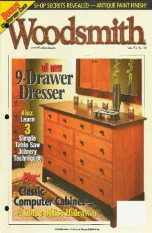 Woodworking Shopnotes 148 - All-new 9-drawer dresser